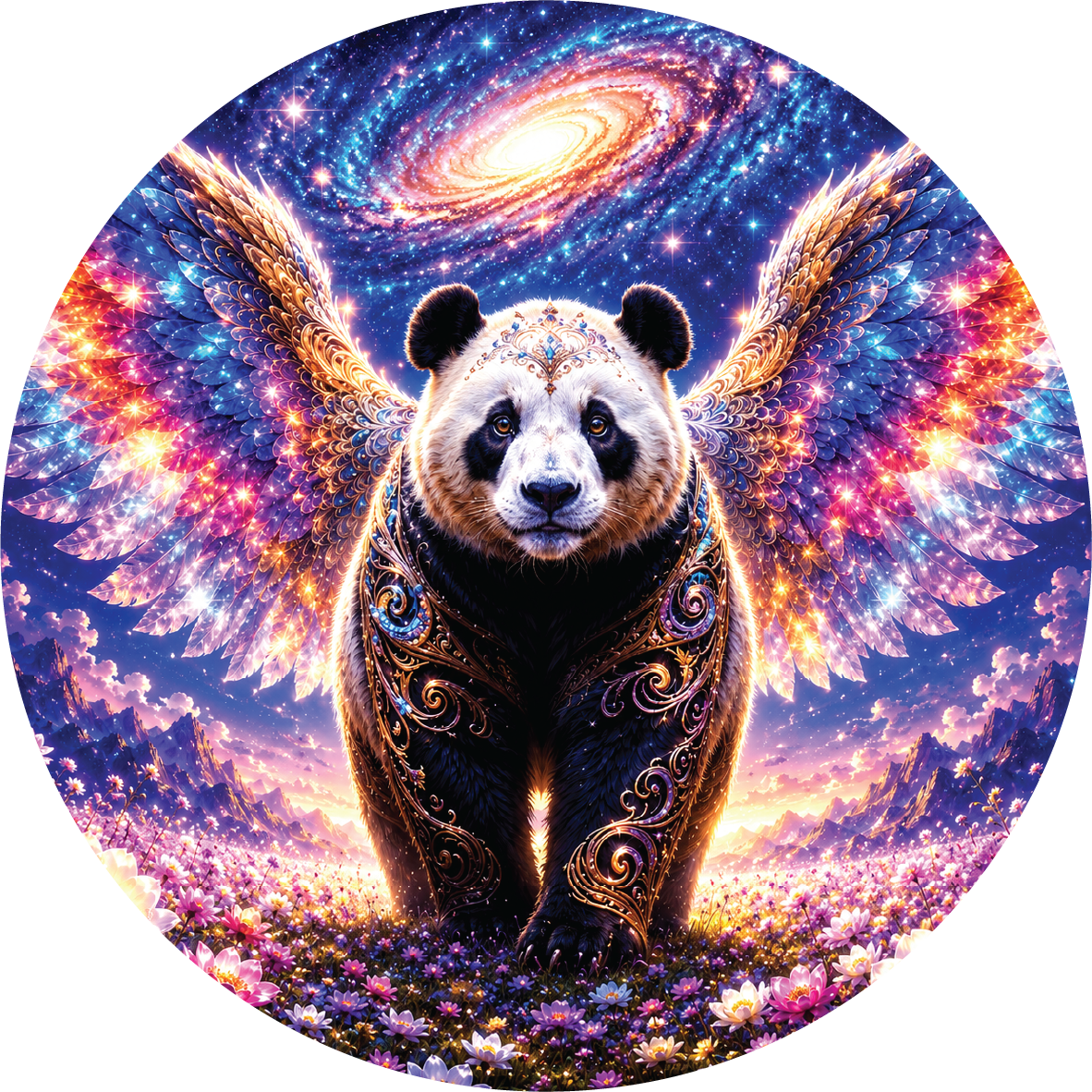 Beyond the Bamboo Colorized 1/2 oz Silver Round by Hayleybug Mint (07/10)