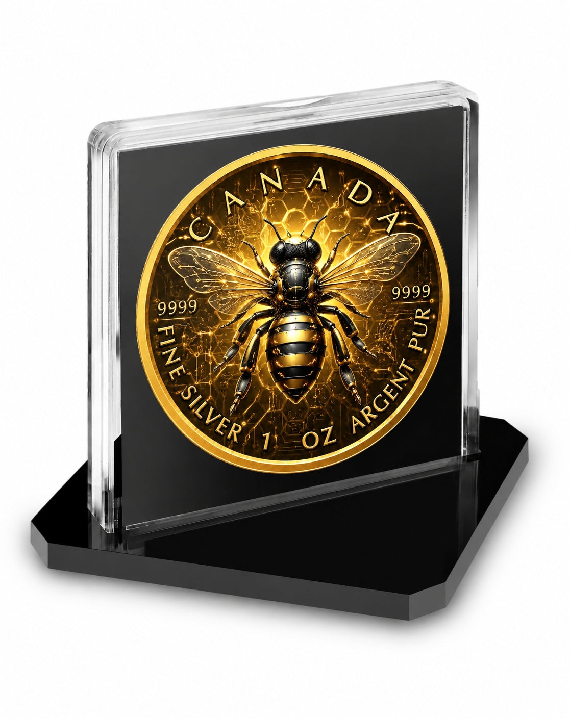 2026 Canada Maple Leaf The Golden Bee Edition 1 oz Silver Coin