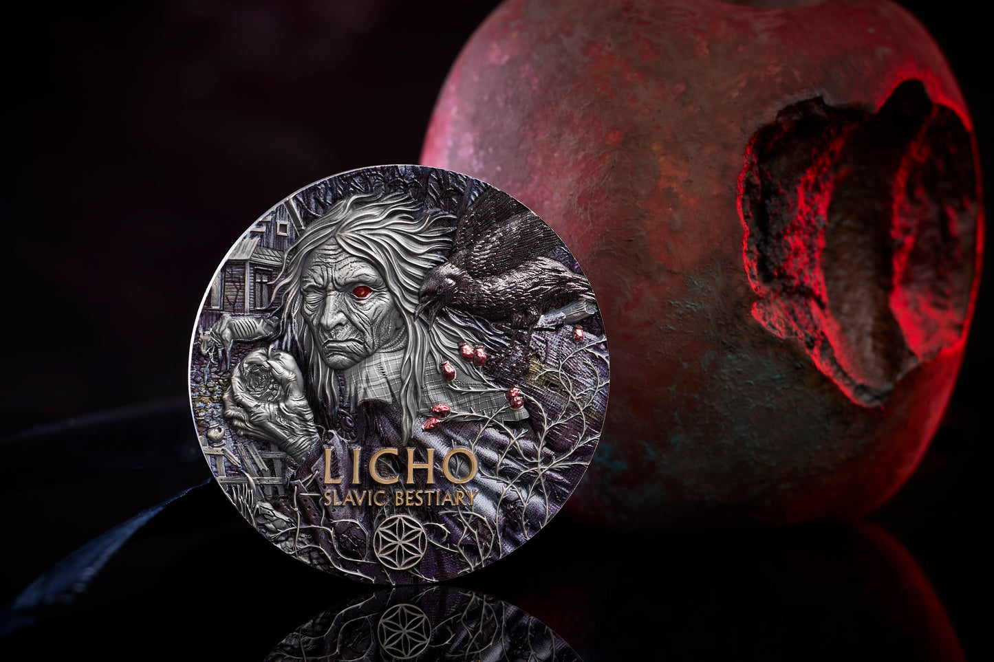2026 Cameroon Slavic Bestiary - Licho 3 oz Silver Coin (08/03)