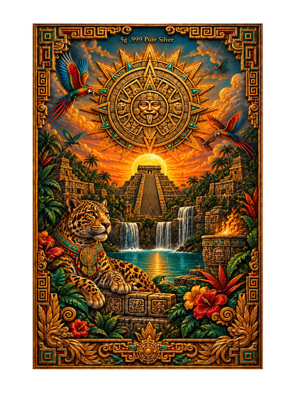 Dance of the Aztecs 5g Silver Foil