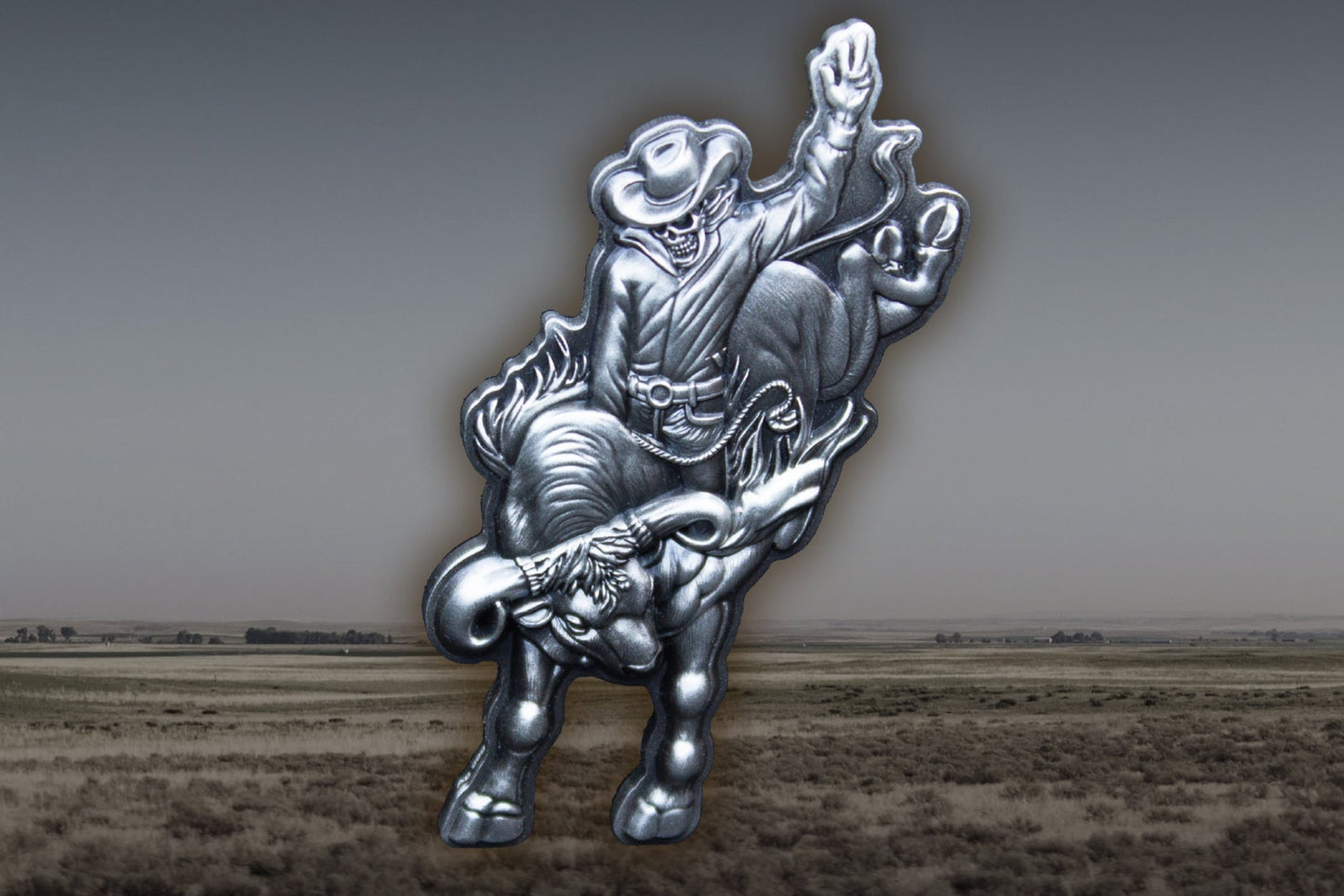 Estimate: 2026 Korea The Rodeo Shaped 1 oz Silver KOMSCO Stacker (07/10)