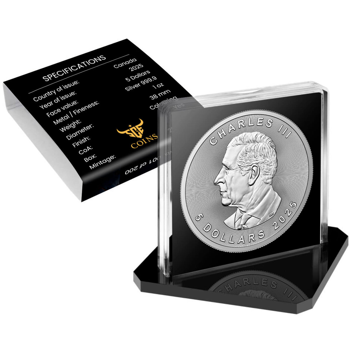 2026 Canada Maple Leaf The Clown Edition 1 oz Silver Coin