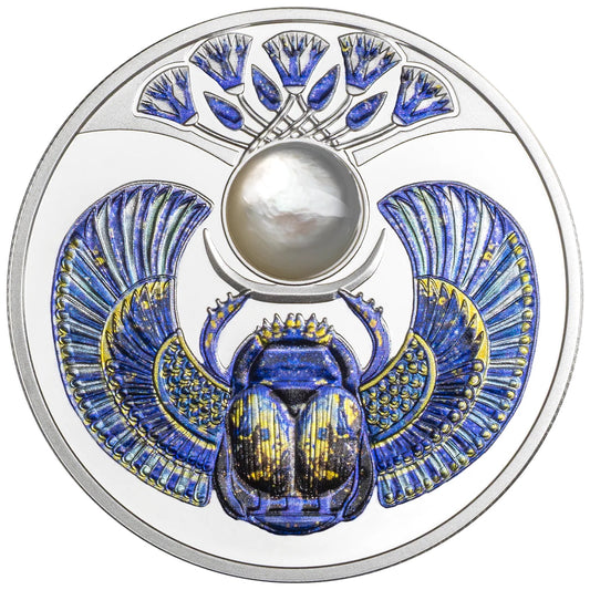 2026 Niue Pearl Scarab 17.5g Silver Coin (07/07)