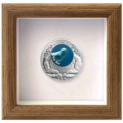 2026 Cameroon Save the World - Polar Bear 17.5g Silver Coin
