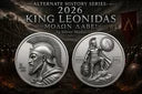 2026 King Leonidas - Molon Labe 3g Silver Medal