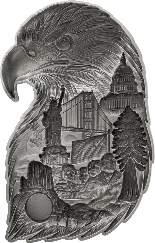 2026 Barbados Soul of a Nation Eagle Stacker 3 oz Silver Coin