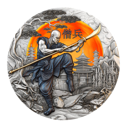 2026 Niue Warrior's Path - Sohei 2 oz Silver Coin (06/22)