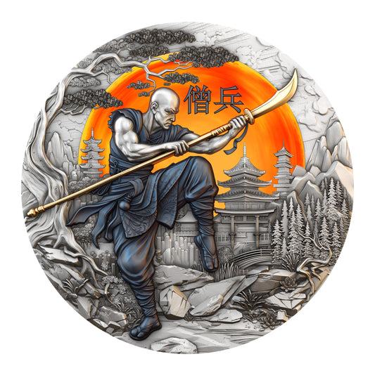 2026 Niue Warrior's Path - Sohei 2 oz Silver Coin (06/22)