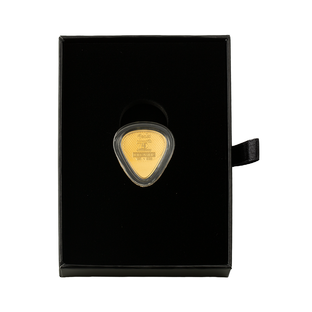 Estimate: 2026 Niue Fender Telecaster 75th Anniversary 5g Gold Bar (08/12)