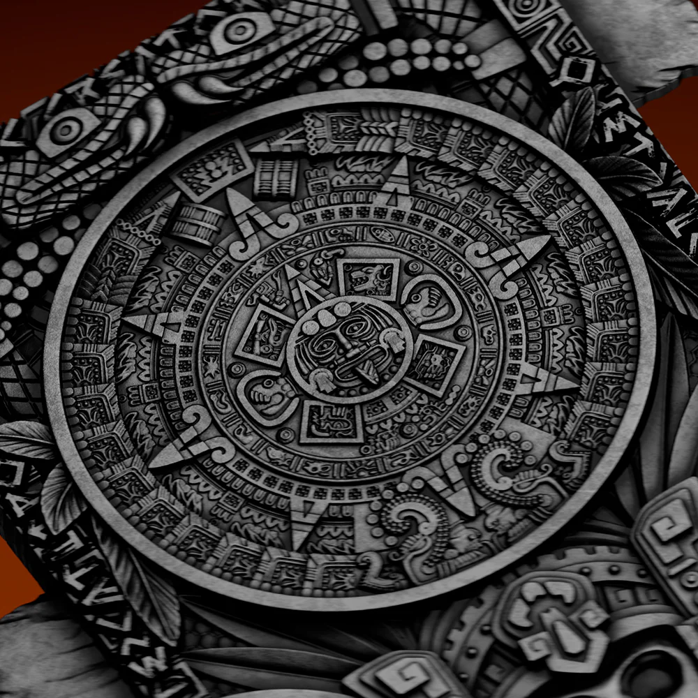 2026 Samoa Huitzilopochtli's Macuahuitl Shaped 2 oz Silver Coin (07/13)