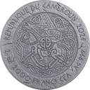 2026 Cameroon Way to Valhalla Harald Hadrada 2 oz Silver Coin