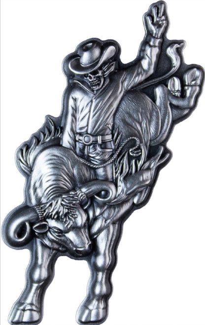 Estimate: 2026 Korea The Rodeo Shaped 1 oz Silver KOMSCO Stacker (07/10)