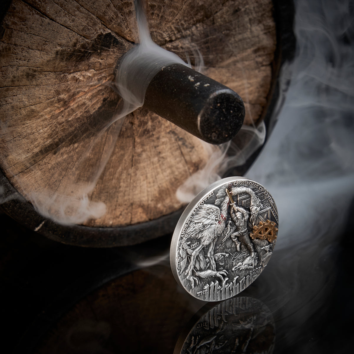 2026 Niue The Witcher - Crossroads of Ravens 2 oz Silver Coin
