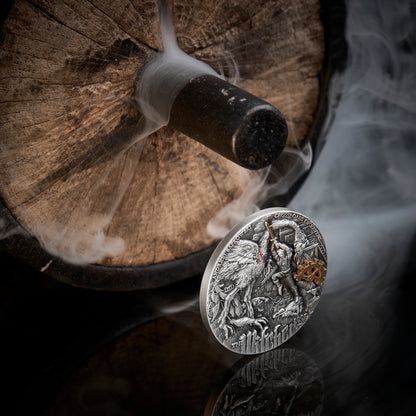 2026 Niue The Witcher - Crossroads of Ravens 2 oz Silver Coin