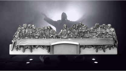 2025 Niue The Last Supper Antiqued 2 oz Silver Coin (07/07)