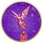 2024 Mexico Libertad Royal Amethyst Edition 1 oz Silver Coin (06/29)