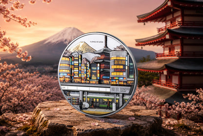 2026 Cook Islands 3 Levels of Japan 2 oz Silver Coin