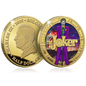 2025 Solomon Islands DC The Joker Gold Plated 27.5g CN Coin in Card (07/13)
