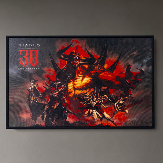 2026 KOMSCO Diablo 30th Anniversary Intaglio Print - Color Edition