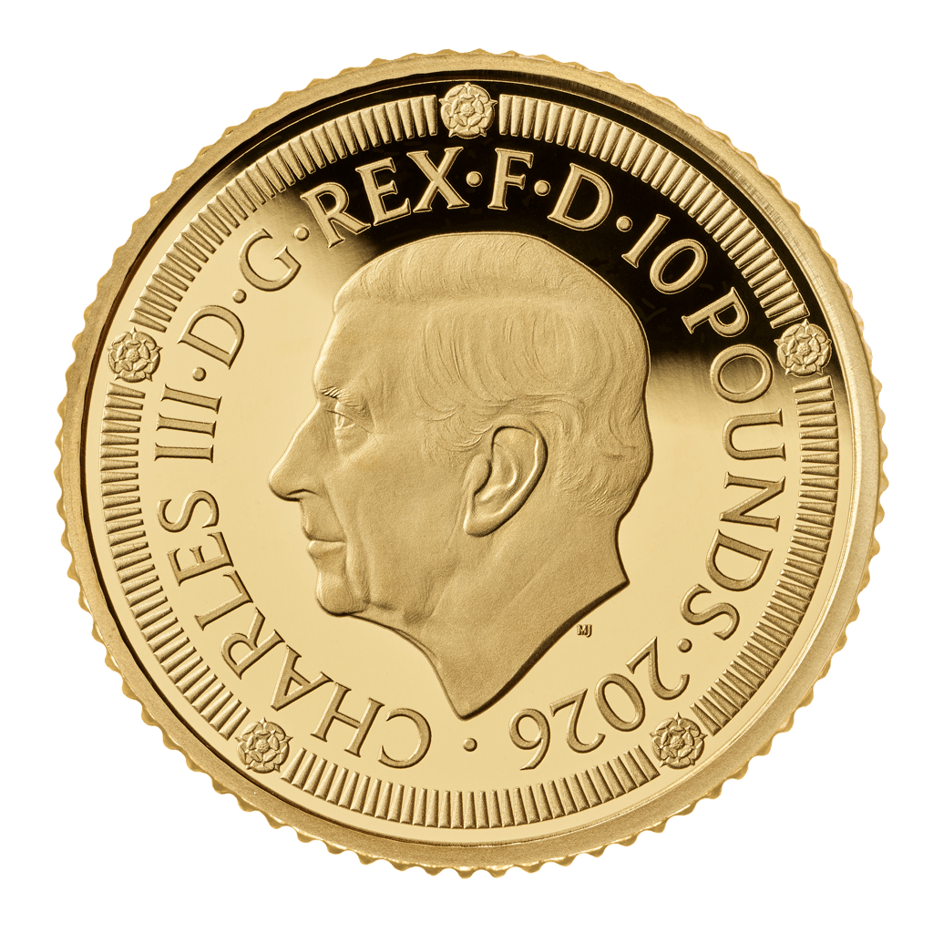 2026 Great Britain 500 Years of the Crown Proof 1/10 oz Gold Coin