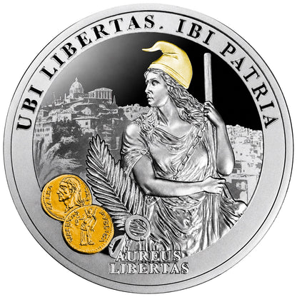 2026 Niue Aureas Libertas 17.5g Silver Coin