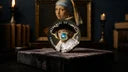 2026 Liberia Girl with a Pearl Earring 1/2 oz Silver Coin