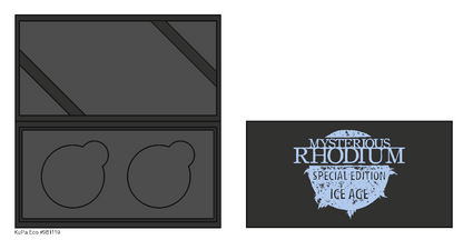 2023-2024 Canada Ice Age Rhodium Diamond Crystal Edition 2 x 2 oz Silver Coin Set (07/07)