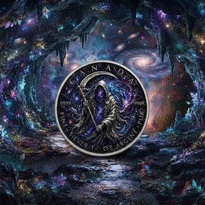 2026 Canada Maple Leaf Cosmic Reaper Edition 1 oz Silver Coin (07/31)