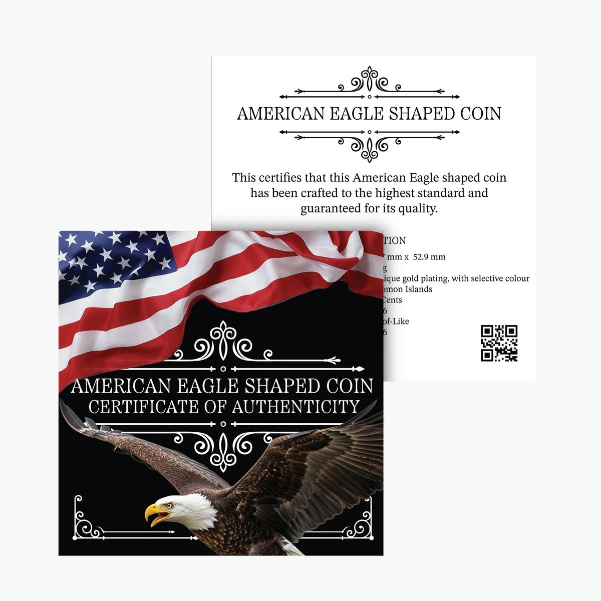 2026 Solomon Islands American Eagle Shaped 58g CN Coin (07/07)