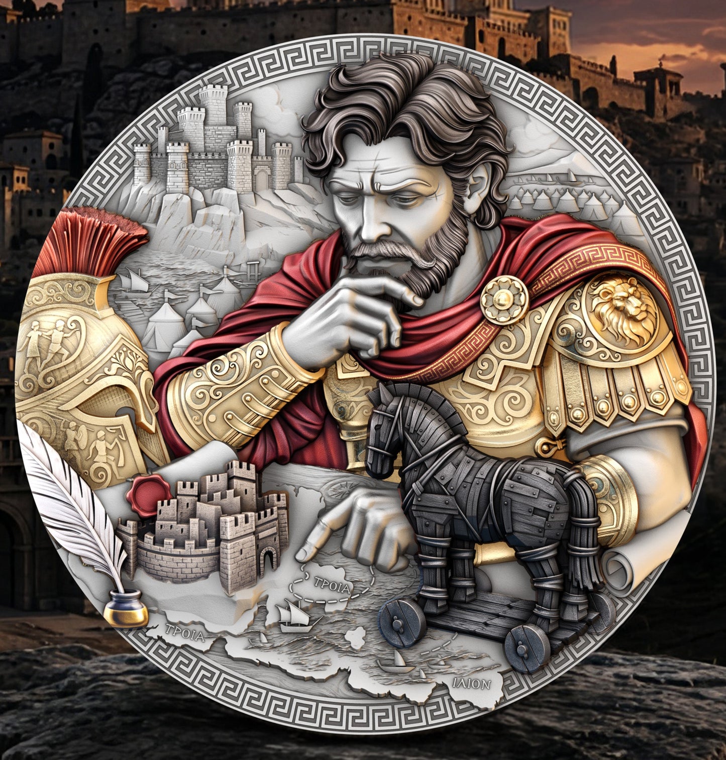 2026 Niue The Odyssey - Odysseus 2 oz Silver Coin (08/17)