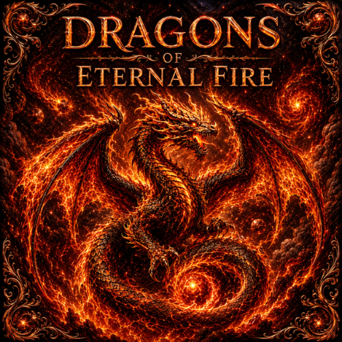 Dragons of Eternal Fire 5 oz Copper Bar (08/07)