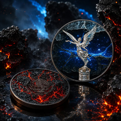 2024 Mexico Libertad Starfire Metal Edition 1 oz Silver Coin