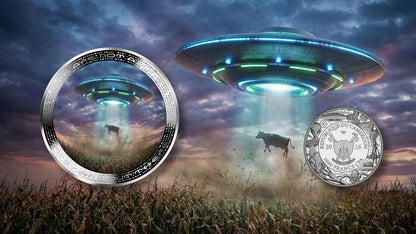 2026 Cameroon Cow Abduction 1 oz Silver Coin (07/03)