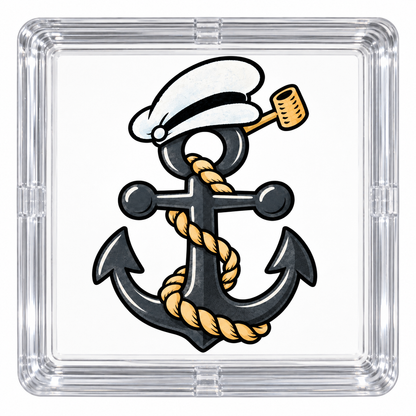 1929 Sailor Colorized 1g Silver Medal in Card