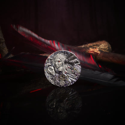 2026 Cameroon Slavic Bestiary - Licho 3 oz Silver Coin (08/03)