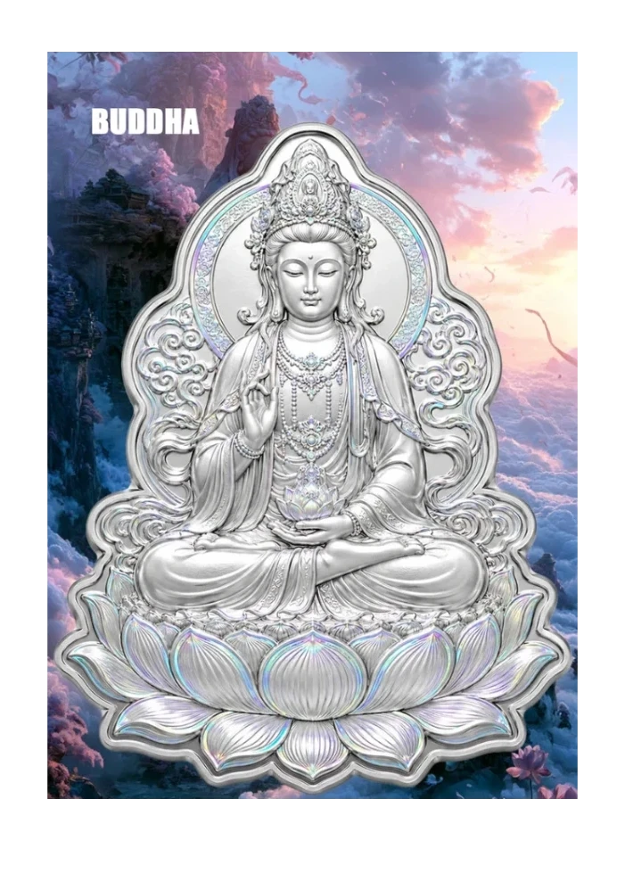 2026 The Buddha 1/2g Platinum Medal in Card