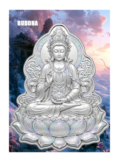 2026 The Buddha 1/2g Platinum Medal in Card