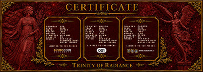 Trinity of Radiance Diamond Dust 3 x 1 oz Silver Coin Set (07/29)