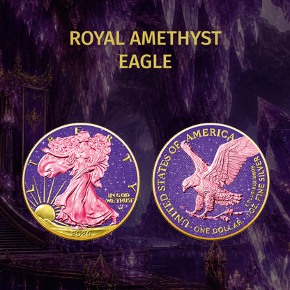 2026 U.S. Eagle Royal Amethyst Edition 1 oz Silver Coin (06/29)