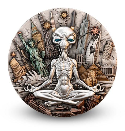 2026 Niue The Darkest Hour 2 oz Silver Coin (07/06) T&S
