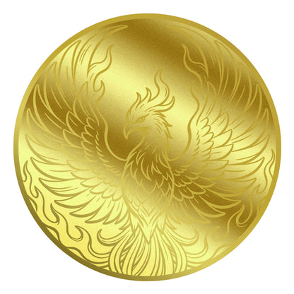 2026 Liberia Phoenix 1/200 oz Gold Coin in Card (06/15)