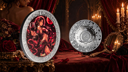 2026 Niue Seven Sins & Virtues - Lust 1 oz Silver Coin