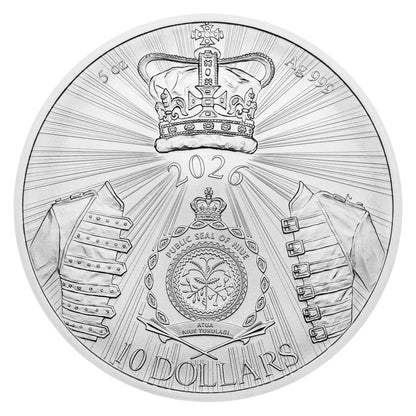 2026 Niue Freddie Mercury Proof 5 oz Silver Coin