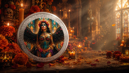 2026 Gibraltar Dia de los Muertos - Angel of Remembrance 1 oz Silver Coin