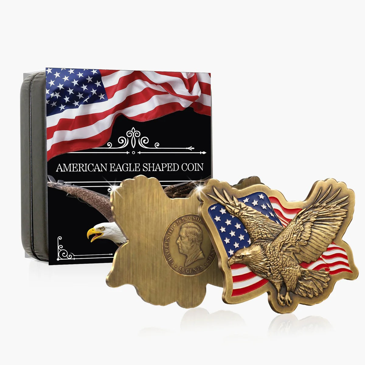 2026 Solomon Islands American Eagle Shaped 58g CN Coin (07/07)