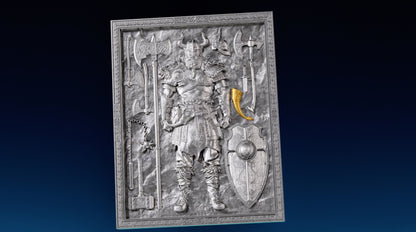 2025 Samoa Warriors Through Time - The Viking 2 oz Silver Coin (07/13)