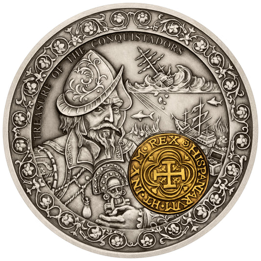 2026 Niue Greatest Treasures - Conquistadors 42g Silver Coin