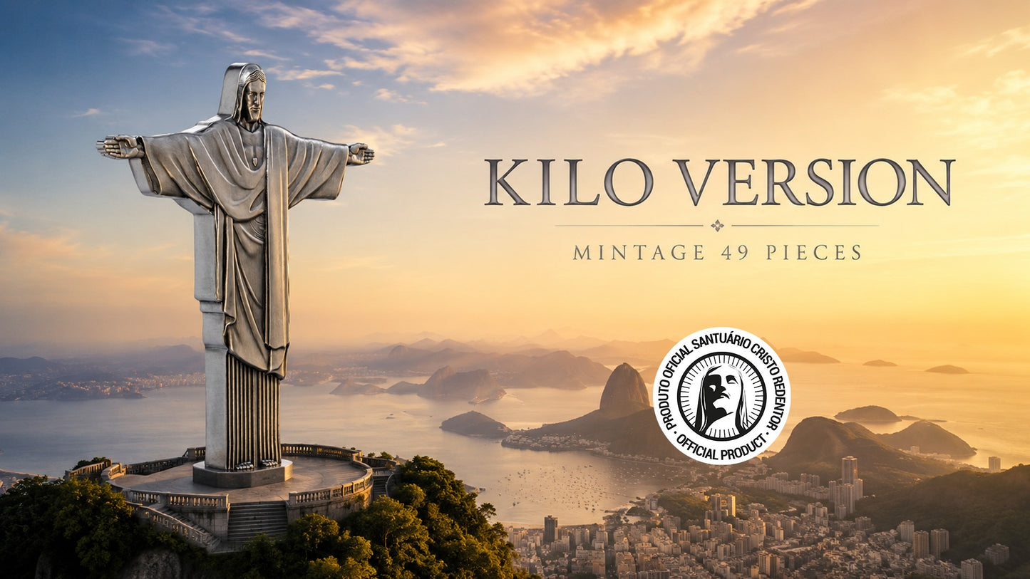 2026 Cameroon Christ the Redeemer 1 Kilo Silver Coin (06/26)