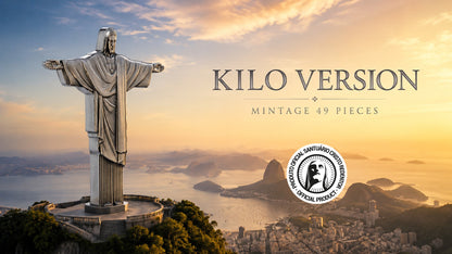 2026 Cameroon Christ the Redeemer 1 Kilo Silver Coin (06/26)