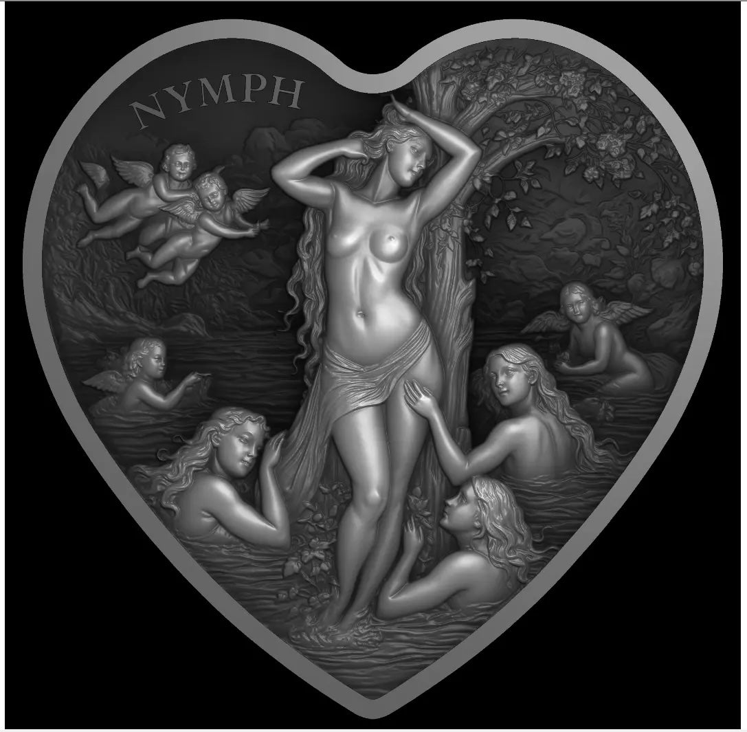 2026 Truth Guard Nymph Colorized 1 oz Silver Coin (08/07)